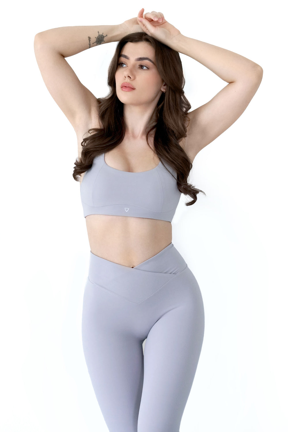 AVA Series V Band Lux Leggings - Lunar Gray