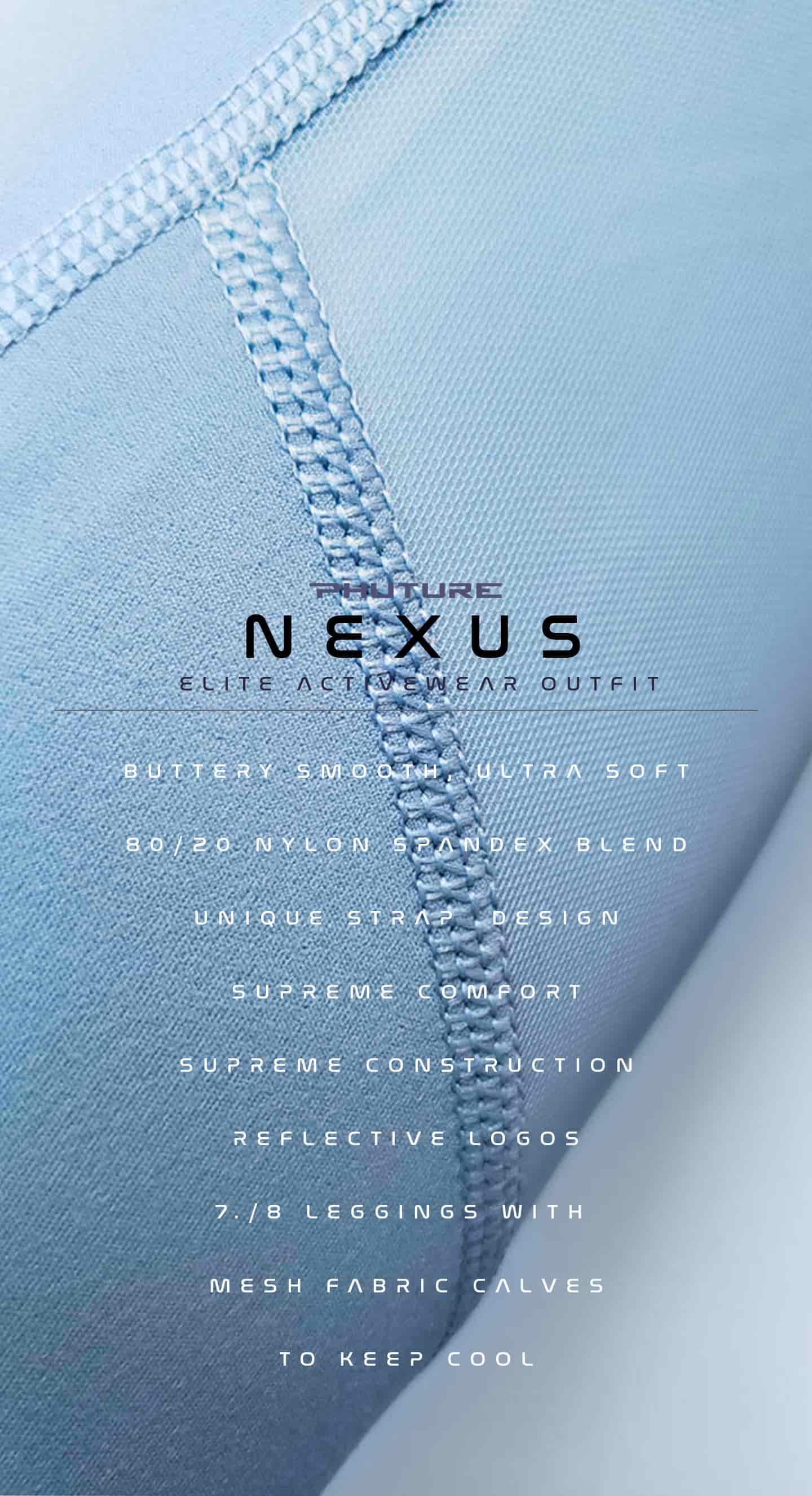 Nexus Sports Bra - Sky Blue – PHUTURE
